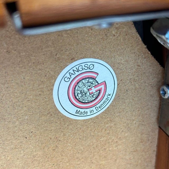 Danish Modern Coffee Tables in Slate and Teak by Poul H Poulsen for Gangso Mobler, 1970s, Set of 2 For Sale - Image 12 of 13