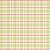 Sample - Schumacher St. Lucia Plaid Fabric in Lime For Sale