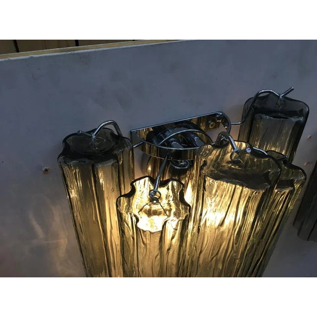 Contemporary Murano Glass Wall Sconces from Simoeng, Set of 2 For Sale - Image 3 of 10