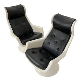 Galaxy Chairs by Alf Svensson and Yngve Sandstrom for Dux C. 1970's- a Pair For Sale
