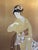 1950s Large Japanese Screen/Panel Art For Sale - Image 5 of 5