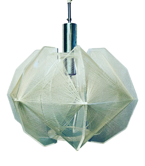 Space Age Hanging Lamp by Paul Secon for Sompex, 1970s