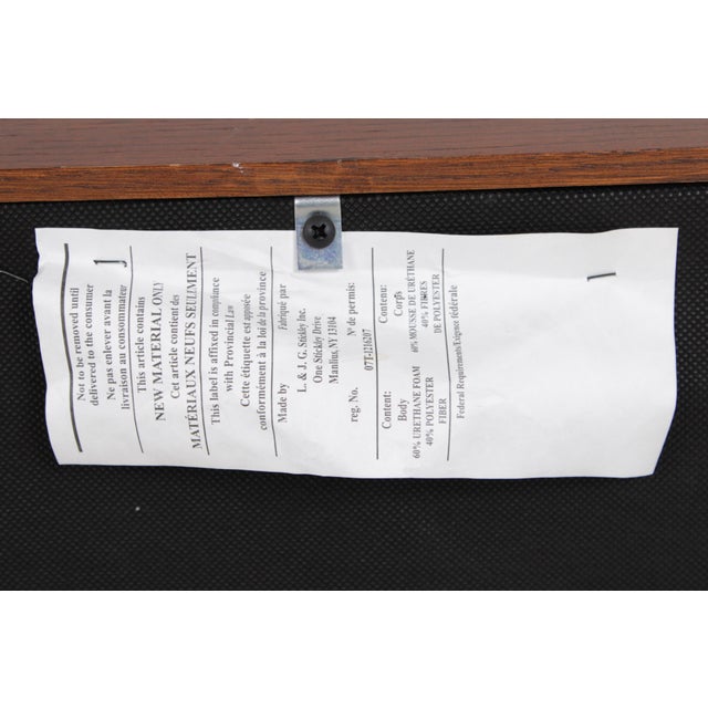 Stickley Mission Oak Burgundy Leather Sofa For Sale - Image 18 of 18