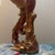 Vintage Mid-Century Hollywood Regency Ceramic Swan Figurine - Brown & Orange Drip Glaze For Sale - Image 10 of 11