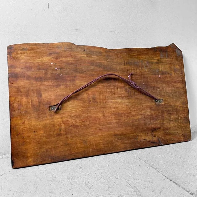 Shōwa Kanban Hanging Sign in Wood, Japan, 1940s For Sale - Image 12 of 13