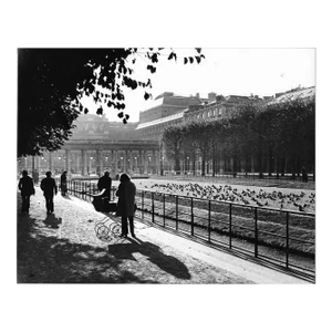 1971 Palais Royal Paris Photograph by Don Ware