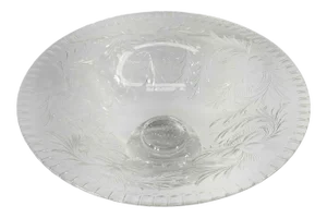 Cut Glass Clear Crystal Centerpiece Compote by Pairpoint