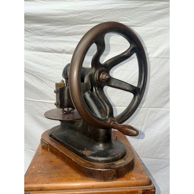 Antique Italian Flywheel Punch, 1890s For Sale - Image 18 of 18