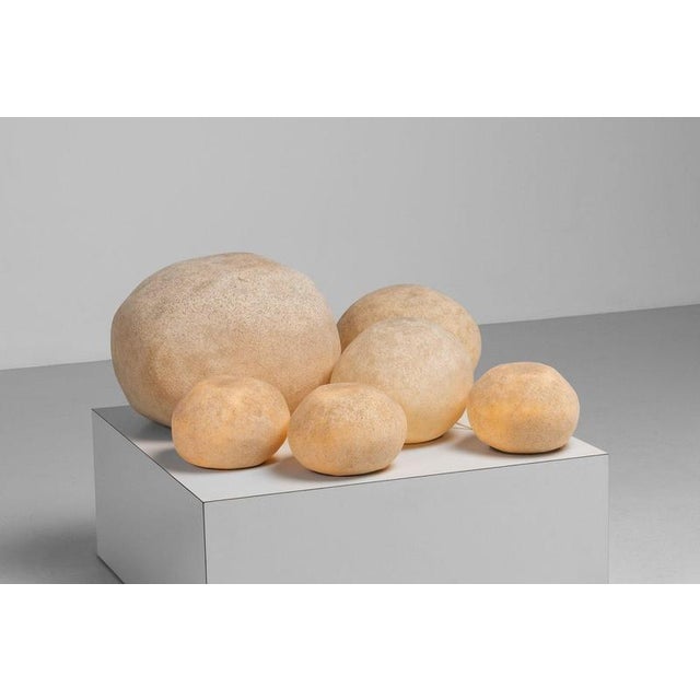 Rock Lamps by Andre Cazenave Dorra, 1969, Set of 6 For Sale - Image 13 of 18