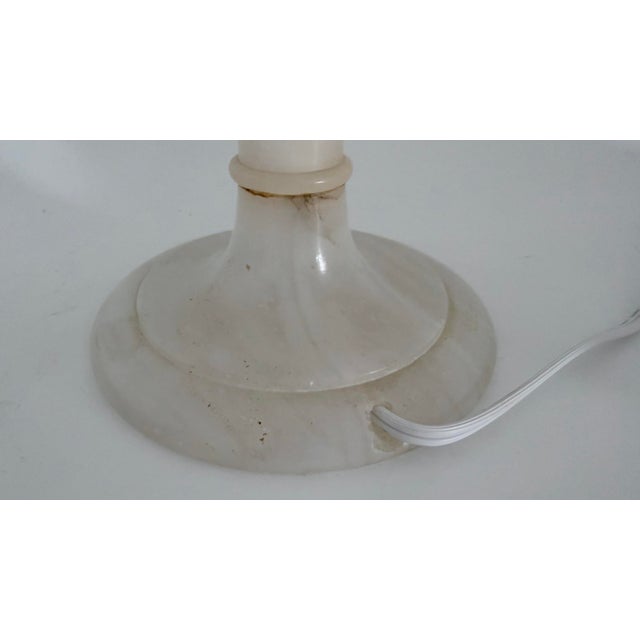 Alabaster Urn Lamp For Sale - Image 10 of 11