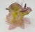 Daum Daum France Soliflore Roses Crystal Vase With Pate De Verre Floral Base Signed For Sale - Image 4 of 17