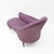 Wood Mid-Century Italian Dormeuse in Mauve Velvet with Brass Feet, 1950 For Sale - Image 7 of 11