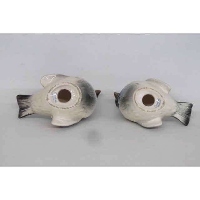 Brown Goebel W Germany Cv73 and Cv74 Pair of 2 Porcelain Sparrow Bird Figurines 4899b For Sale - Image 8 of 18