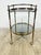 Gold Vintage French Brass Serving Bar Cart, 1960s For Sale - Image 8 of 18