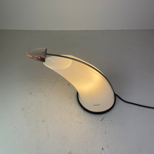 1980s Postmodern Table Lamp from AV Mazzega, Italy, 1980s For Sale - Image 5 of 18