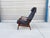 Mid Century Walnut Recliner Lounge Chair & Ottoman by Alf Svensson for Dux For Sale - Image 10 of 15