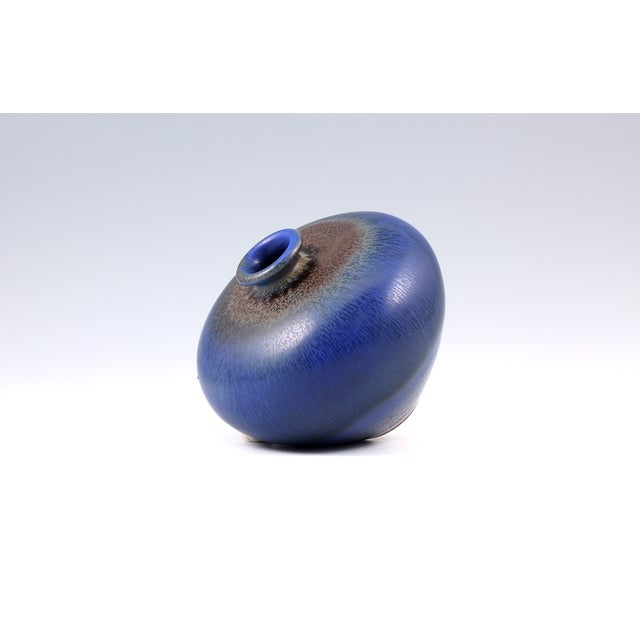 1970s Mid Century Vase by Berndt Friberg For Sale - Image 5 of 6