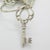 Vintage Italian Silver Decorative Keys to Happiness, Italy, 1970s For Sale - Image 6 of 14