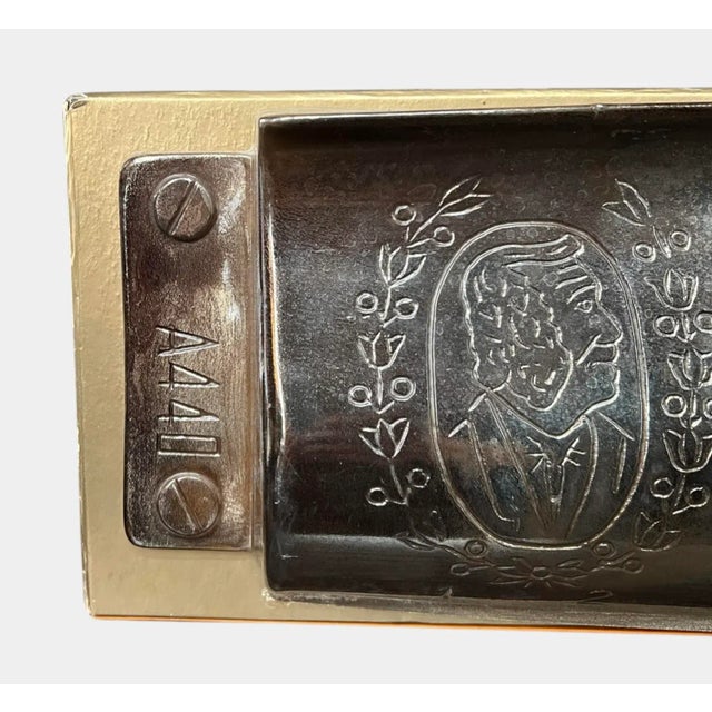 American Large Hanging M. Hohner Marine Band Harmonica Store Display Sign For Sale - Image 3 of 15