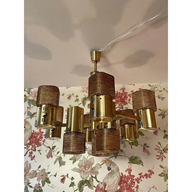 Ceiling Lamp by Gaetano Sciolari for Sciolari, 1970s For Sale - Image 14 of 18