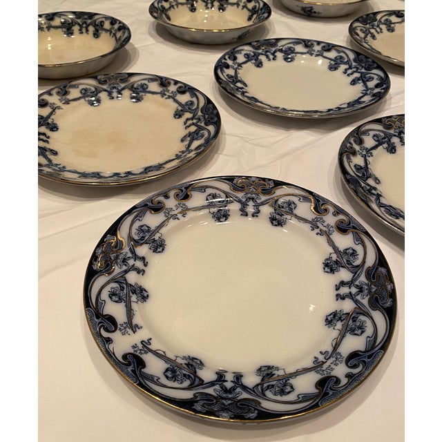 Antique, "Iris" Royal Staffordshire Pottery Burslem, England. Dish