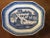 19th Century 19th Century Chinese Export Porcelain Blue and White Canton Platter For Sale - Image 5 of 8