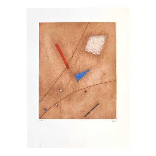 Arthur Luis Piza, Untitled, 1990s, Gouache Engraving For Sale