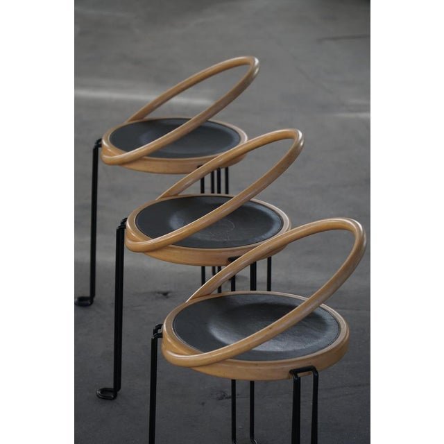 Sculptural Oblado Dining Chairs by Børge Lindau, 1970s, Set of 4 For Sale - Image 13 of 18