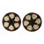 Pair of French Longchamp Barbotine Oyster Serving Plates, Circa 1900 For Sale