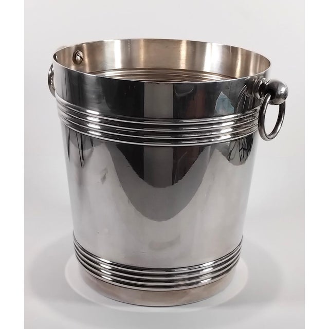 Mid-Century Modern 1950s Two Christofle-Gallia Champagne Cooler For Sale - Image 3 of 13