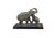 Signed Bronze Elephant with Cub For Sale - Image 3 of 7