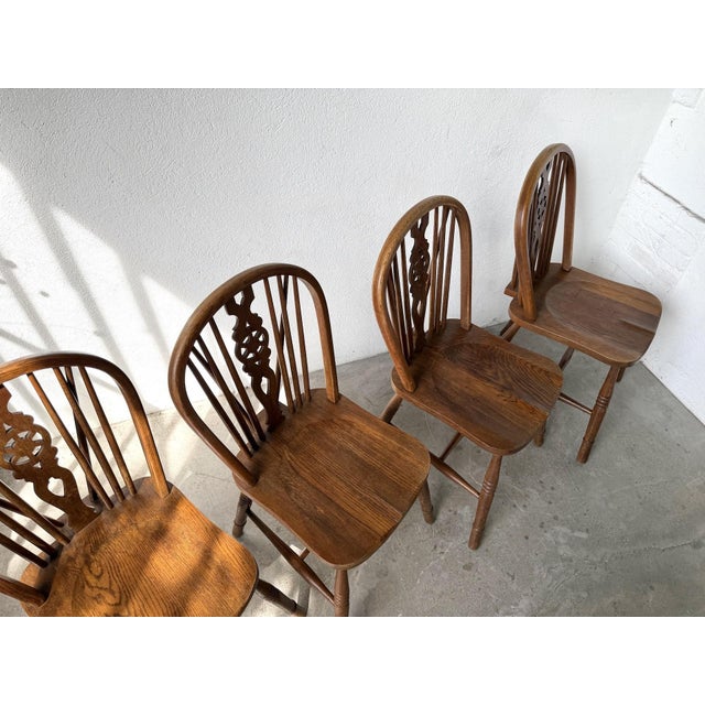 Windsor Chairs, 1890s, Set of 4 For Sale - Image 16 of 18