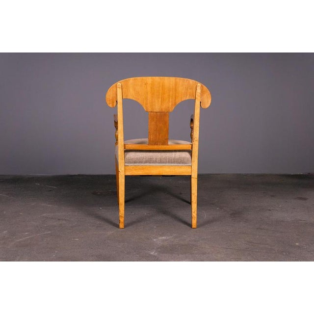 Biedermeier Style Chairs, Early 20th Century, Set of 3 For Sale - Image 9 of 18