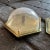 A Pair of 1970s Mid-Century Modern Hexagonal Italian Huge Wall Sconces For Sale - Image 6 of 8