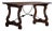 19th Century Brutalist Spanish Table in Oak & Wrought Iron, 1890s For Sale