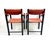 Set of Mid-Century Modern Leather and Wood Armchairs by Ibisco Sedie, Italy, 1960s For Sale - Image 6 of 7