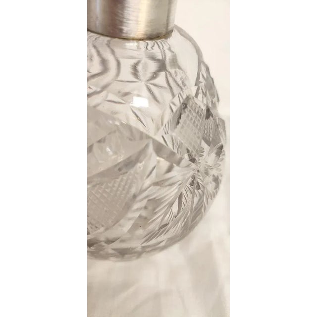 French Crystal Bathroom Set, 1940s, Set of 3 For Sale - Image 12 of 14