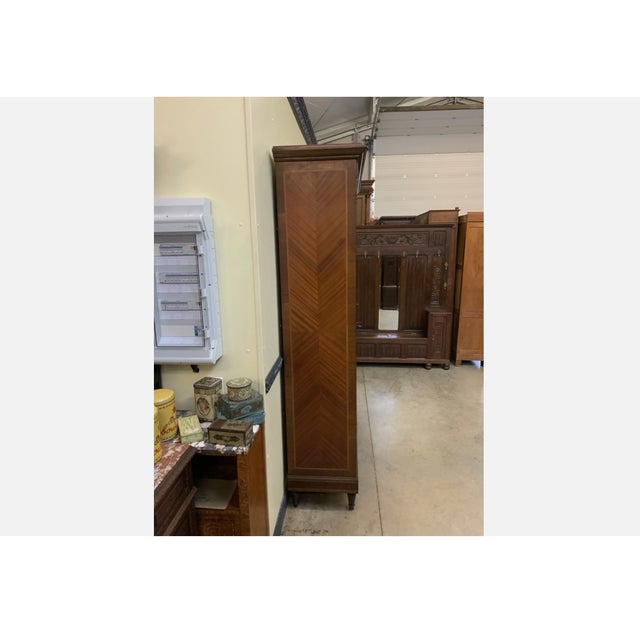 Antique Art Nouveau Linen or Crockery Cupboard, 1910 For Sale - Image 9 of 14