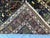 Afghan Medallion Area Rug, Hand-Knotted Wool, Tribal, 3x7, Indigo & Camel For Sale - Image 11 of 12