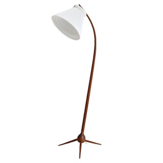 Large Sculptural Tripod Bridge Floor Lamp from Severin Hansen, Denmark, 1950s For Sale