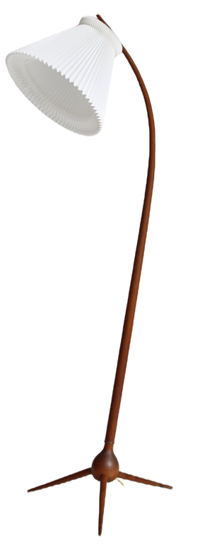 Large Sculptural Tripod Bridge Floor Lamp from Severin Hansen, Denmark, 1950s