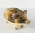 Early 20th Century Rustic Pottery Pig Form Piggy Bank For Sale - Image 4 of 11