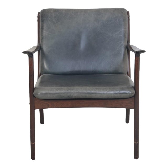 PJ112 Chair in Mahogany by Ole Wanscher, 1970s For Sale