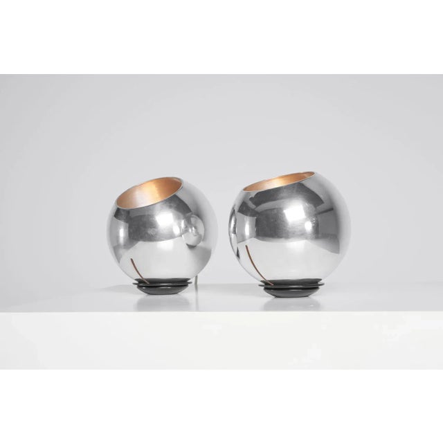 Vintage 586 Table Lamps by Gino Sarfatti for Arteluce, 1962, Set of 2 For Sale - Image 3 of 12