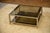 Hollywood Regency Coffee Table in Smoked Glass with Mirrored Frame, 1970s For Sale - Image 9 of 10