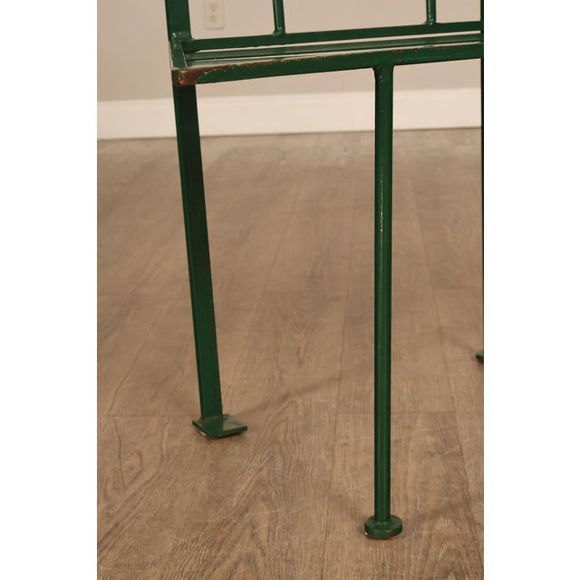 W. Travis 1998 “Sisters” Painted Metal Sculpture Bench For Sale In Philadelphia - Image 6 of 18