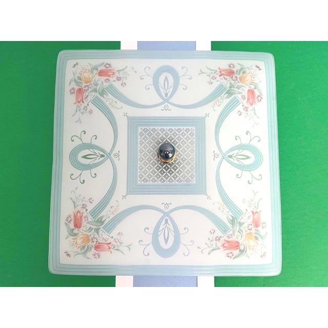 1940s Walled Garden Ceiling Light For Sale - Image 6 of 18