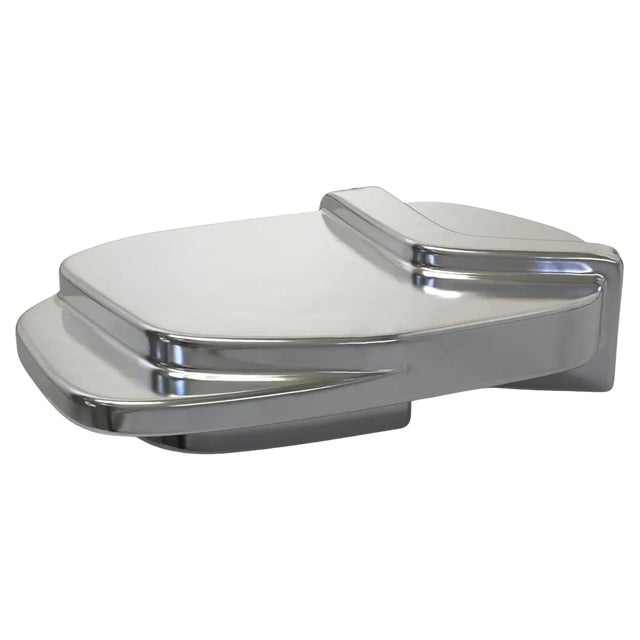 Rhodes Silver V1 Low Table by Edizione Limitata For Sale