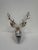 Metal Metal Deer Head Wall Sculpture For Sale - Image 7 of 12