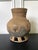 Fine Korean Pottery Footed Jar with Long Neck Silla Period For Sale - Image 4 of 18